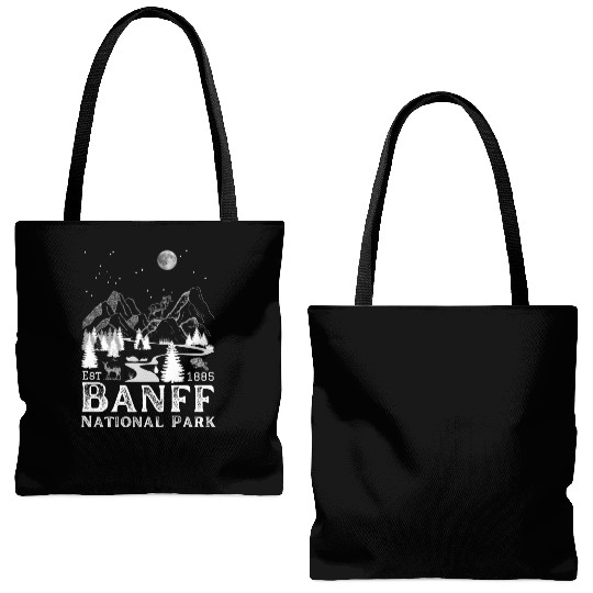 Banff National Park 1885 Tote Bags (AOP)