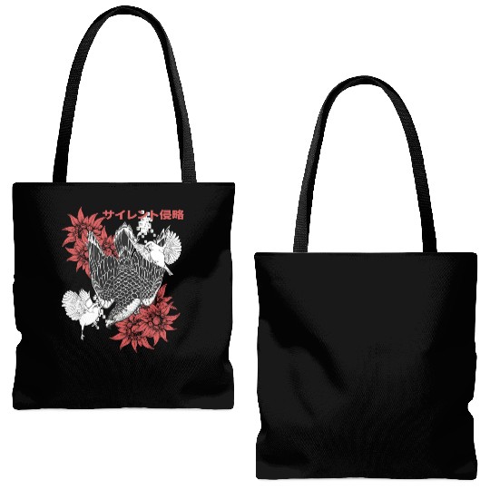 Birds Of Prey Falcon Tote Bags (AOP)