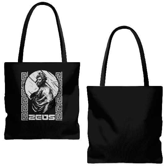 Zeus God Of Thunder Mythology Greek Gods Tote Bags (AOP)