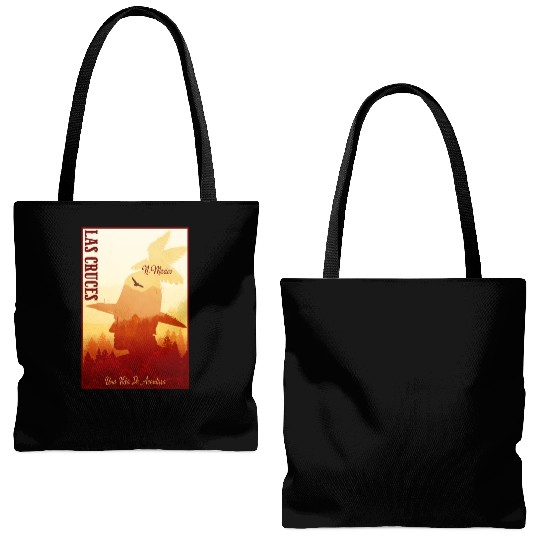Las Cruces New Mexico wild west town Tote Bags (AOP)