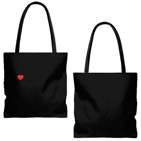 I Love Muscle Mommies, I Heart Muscle Mommies Tote Bags (AOP)