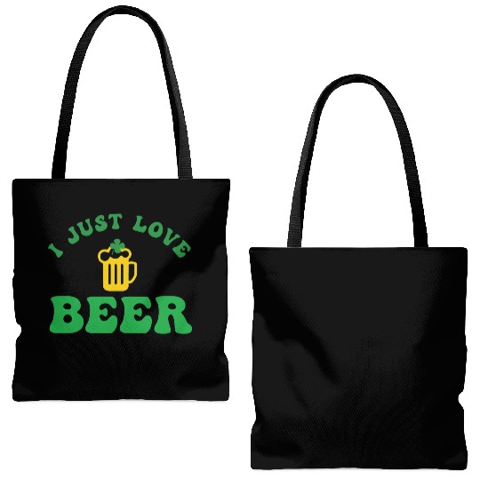 i just love beer Tote Bags (AOP)