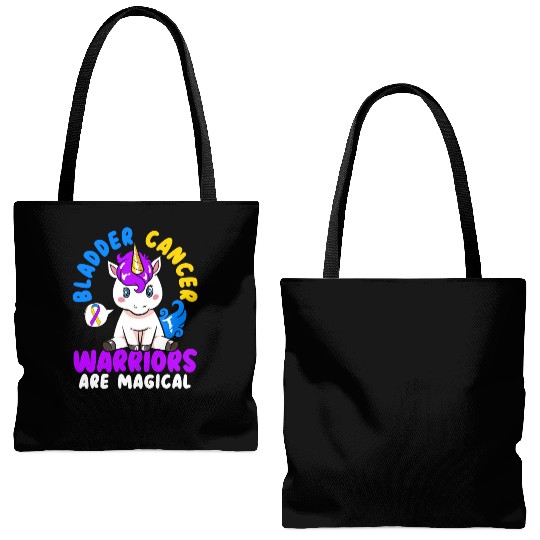 Bladder Cancer Warriors Are Magical Bladder Cancer Tote Bags (AOP)