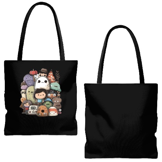 my imaginary friends Tote Bags (AOP)