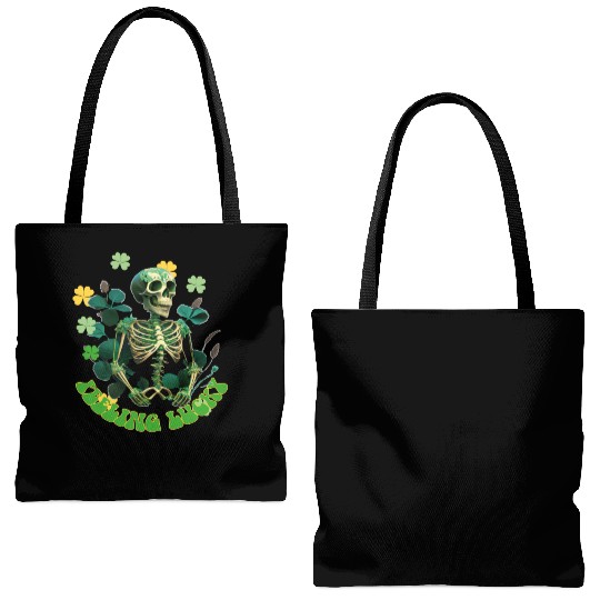 feeling lucky Tote Bags (AOP)
