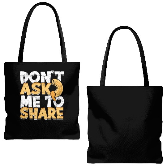 Mac N' Cheese Taster Pasta Food Macaroni Tote Bags (AOP)