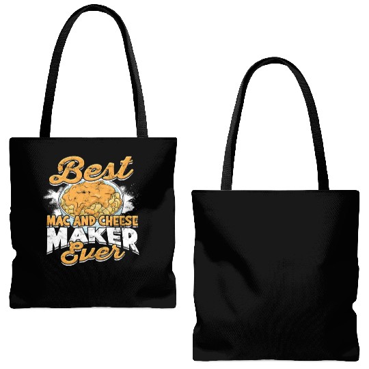 Mac N' Cheese Taster Pasta Food Macaroni Tote Bags (AOP)