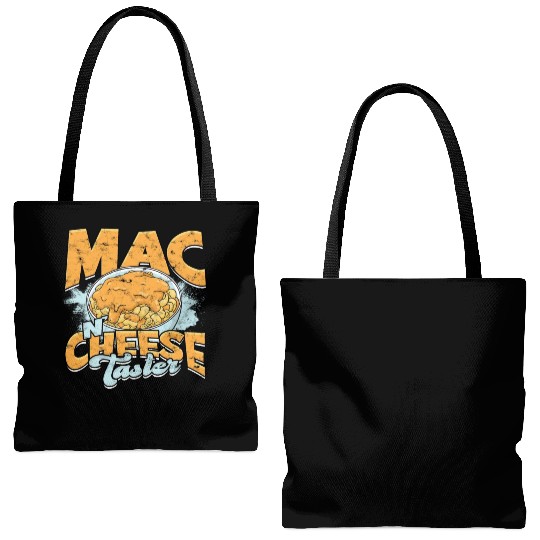 Mac N' Cheese Taster Pasta Food Macaroni Tote Bags (AOP)