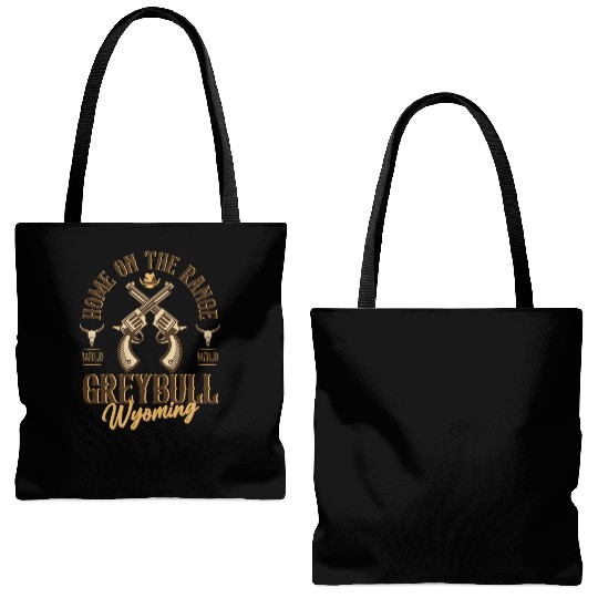 Greybull Wyoming wild west town Tote Bags (AOP)