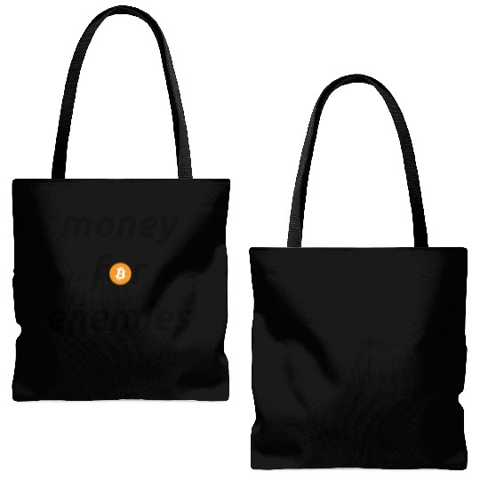 Summer Currency Quotes Tote Bags (AOP)