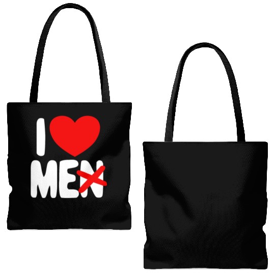 I Love Me Not Men Self Care Women's I Love Myself Tote Bags (AOP)