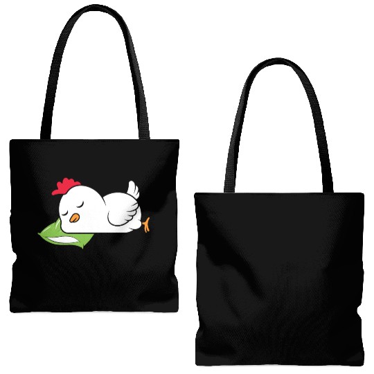 Chicken Farmer Chicken Whisperer Farm Animal Tote Bags (AOP)