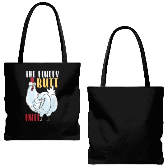 Chicken Farmer Chicken Whisperer Farm Animal Tote Bags (AOP)