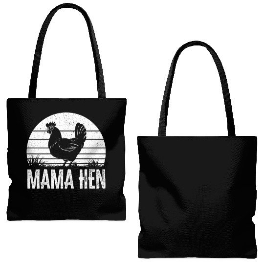 Chicken Farmer Chicken Whisperer Farm Animal Tote Bags (AOP)