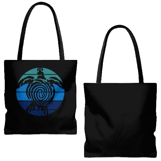 Earth Day, Sea Turtle, Clean the Ocean Tote Bags (AOP)