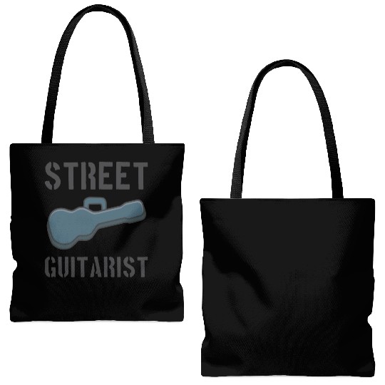 Street Guitarist Guitar Case Tote Bags (AOP)