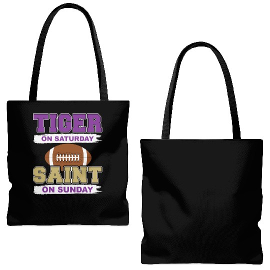Tiger on Saturday Saint on 19507983 1025 Tote Bags (AOP)