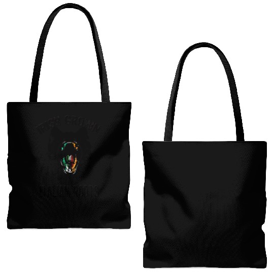 Irish grown with Italian roots,irish italian gifts Tote Bags (AOP)