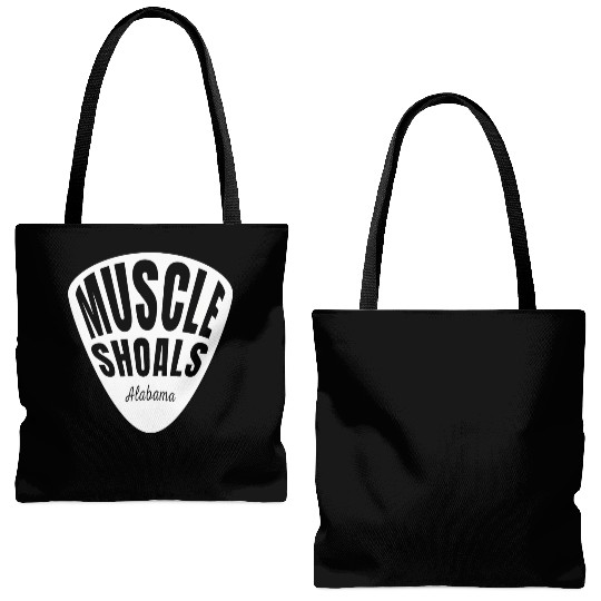 Muscle Shoals Albm Guitar Pick Music Recording Tote Bags (AOP)