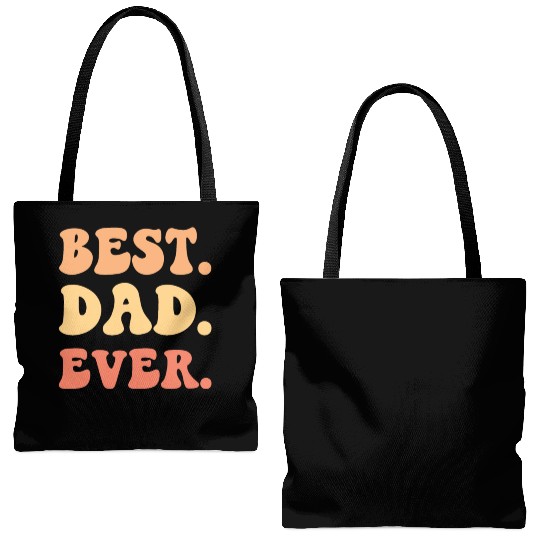 Best dad Ever Tote Bags (AOP)