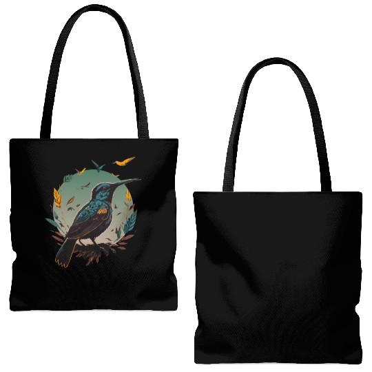 Nature Lovers - Charming Hummingbird Tote Bags (AOP)