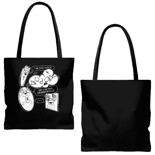 Technology storage joke Tote Bags (AOP)