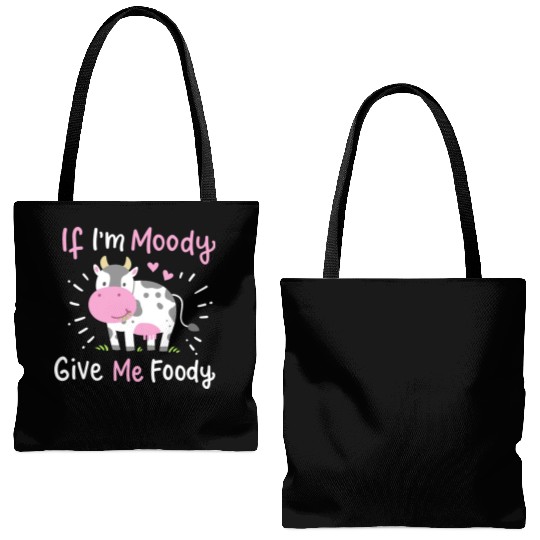 Cow Farmer Tote Bags (AOP)