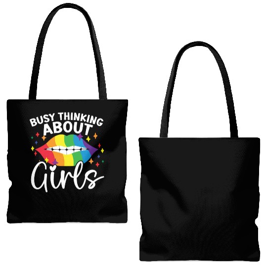 Gay Rights Rainbow Pride Month LGBTQ Pride Parade Tote Bags (AOP)