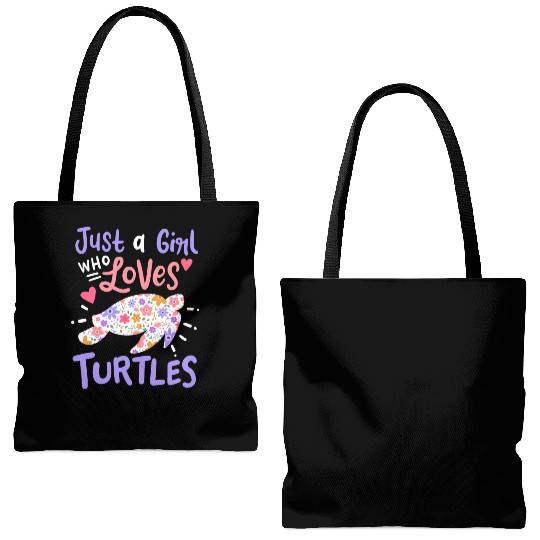 Sea Turtle Turtle Lover Tote Bags (AOP)