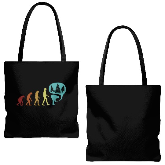 Arrowheads Evolution Artifact Rocks Arrowhead Tote Bags (AOP)