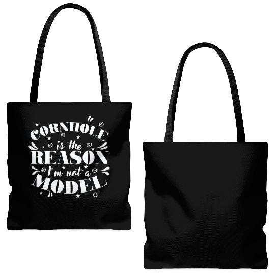 Cornhole is the Reason I'm not a Model Game Tote Bags (AOP)