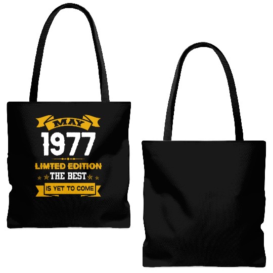 May 1977 Birthday Surprise Tote Bags (AOP)