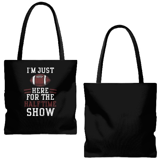 I'm Just Here For The Halftime Show Tote Bags (AOP)