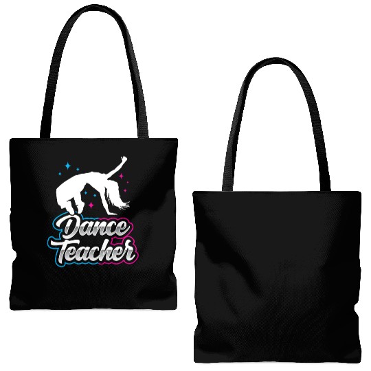 Dance Teacher Dancer Dancing Teach Class Tote Bags (AOP)