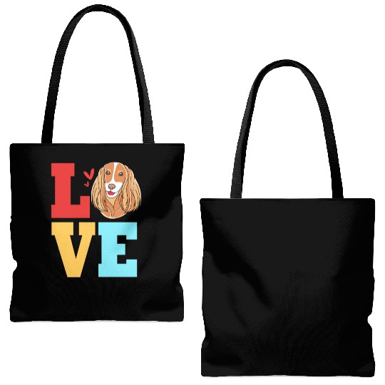 Dog Owner Love Cocker Spaniel Lover Tote Bags (AOP)