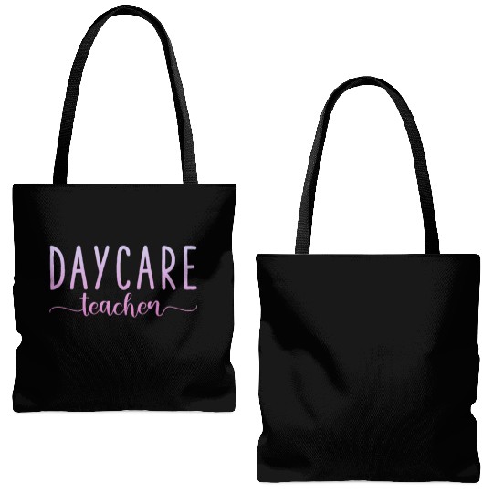 Daycare Teacher Tote Bags (AOP)