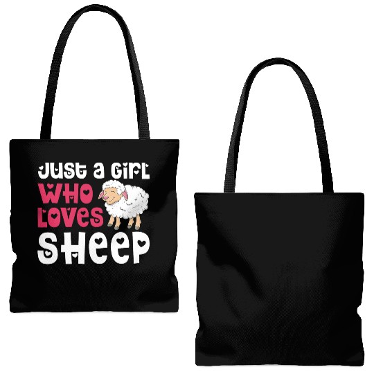Cool Sheep For Women Girls Lamb Lover Sheep Tote Bags (AOP)