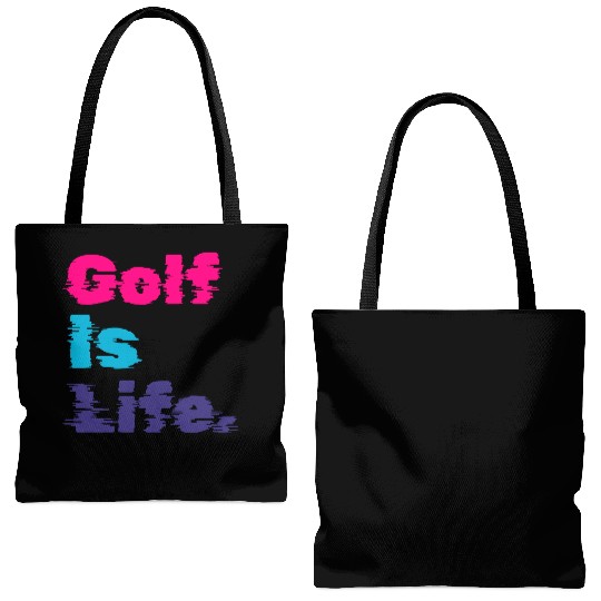 I Like Golfing, Golf Player, Golf Is Life Tote Bags (AOP)