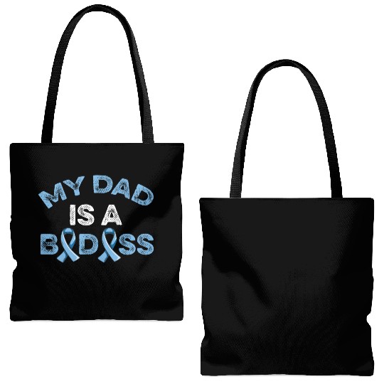 Fight Prostate Cancer Design For A Son Of A Tote Bags (AOP)