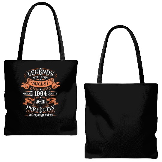 August 1994 anniversary 1994 legends August Tote Bags (AOP)