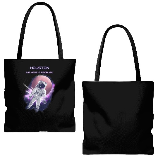 Houston we have a problem Tote Bags (AOP)