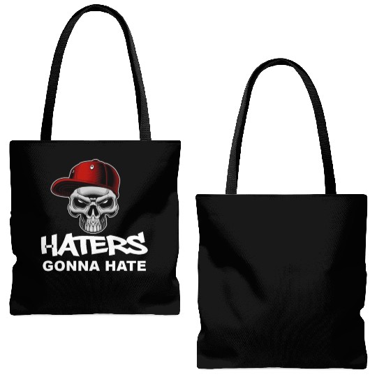 Haters Gonna Hate Tote Bags (AOP)