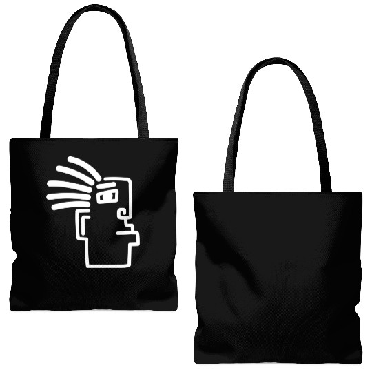 Native American Symbol I Indigenous I Native Tote Bags (AOP)