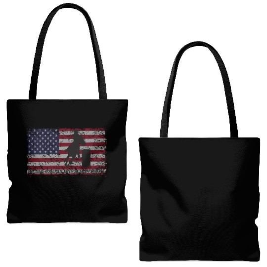 Barrel Racing Horse Racing And Rodeo Tote Bags (AOP)
