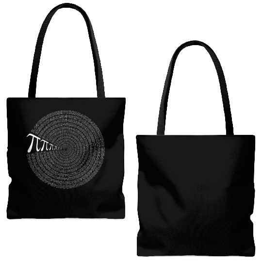 Pie Numbers Nerd Pi Day Tote Bags (AOP)