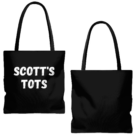 Scott'S Tots Office Tote Bags (AOP)