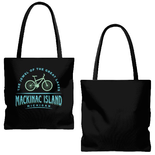 Mackinac Island Tote Bags (AOP)