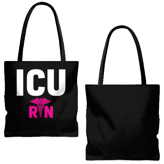 Icu Registered Nurse Intensive Care Unit Rn Staff Tote Bags (AOP)