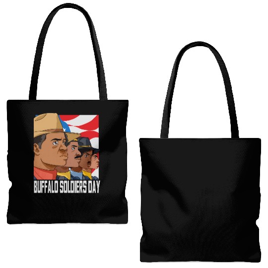 National Buffalo Soldiers Day July 28Th Patriotic Tote Bags (AOP)
