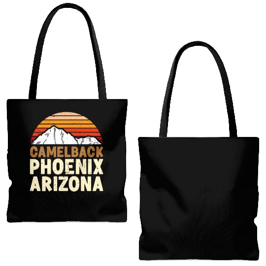 Phoenix Arizonna Mountain fan Summit Climbing Tote Bags (AOP)